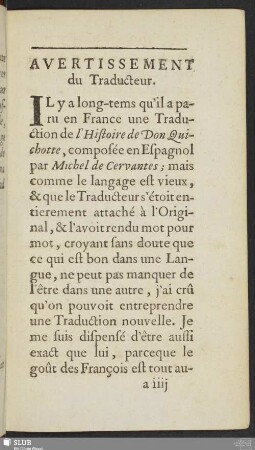 Avertissement du Traducteur