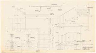 Technische Universität Berlin Elektrotechnische Institute, 2. Bauabschnitt: Notausgänge Detail 1:1, 1:10