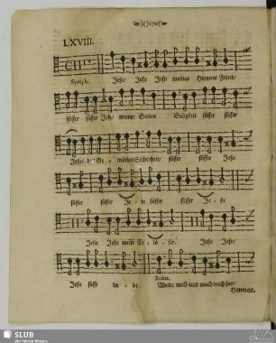 LXVII. Jesu meines Herzens Freud'