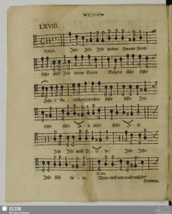 LXVII. Jesu meines Herzens Freud'