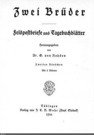 2: Leutnant d. R. Heinz von Rohden