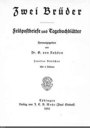 2: Leutnant d. R. Heinz von Rohden