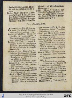 Libri Medici Latini.