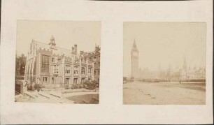 Houses of Parliament, Seitenflügel; St. Stephen's Tower (Big Ben).