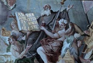Glorifizierung des heiligen Benedikt und Ausbreitung der Missionstätigkeit des Ordens