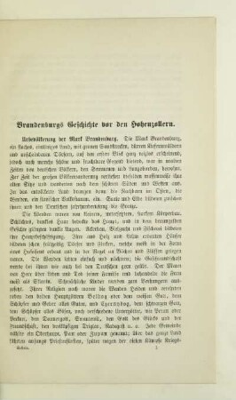 Brandenburgs Geschichte vor den Hohenzollern