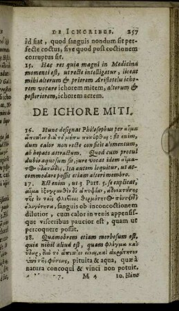 De Ichore Miti.