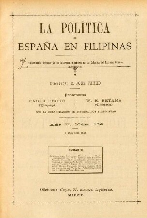 Núm. 126. 3 Diciembre 1895
