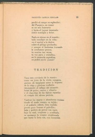 Tradición