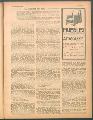 La serenidad del poeta