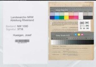 Entnazifizierung Josef Huesgen, geb. 09.06.1897 (Vollzugsbeamter)