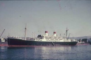 Passagierschiff "General Osorio" : Passagierschiff " General Osorio" (Jungfernhart 1929) der Hamburg-Amerikanische Packetfahrt-Actiengesellschaft (HAPAG)