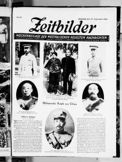 Zeitbilder. 1924-1925