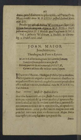 Joannes Maior