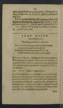 Joannes Maior