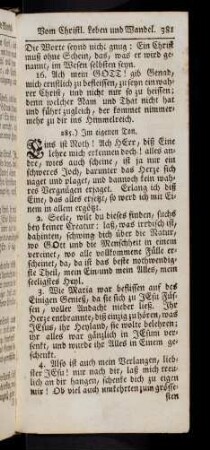 381-394, Eins ist Noth...