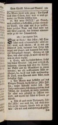 381-394, Eins ist Noth...