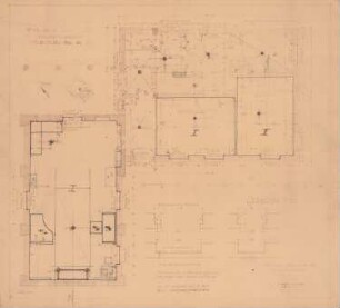 Wohnhaus Prof. Rüster, Berlin-Grunewald: Grundriss EG 1:50