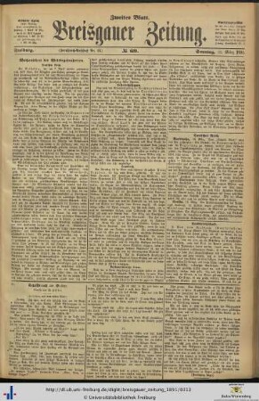 22.03.1891 (Zweites Blatt)