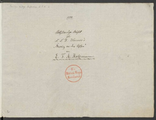 Das Kreuz an der Ostsee; orch; A 20