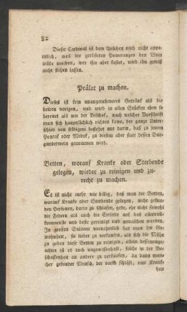 Prälat zu machen.