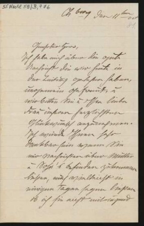 Brief an Woldemar Bargiel : 11.10.1881