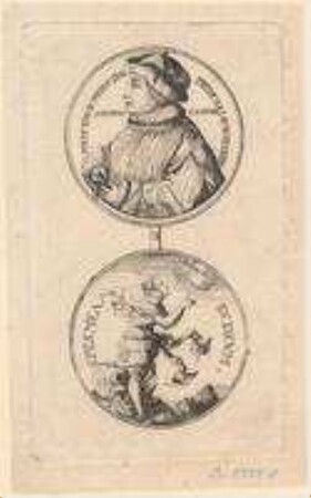 Medaille auf Melchior Pfinzing, Propst von St. Alban in Mainz und St. Sebald in Nürnberg