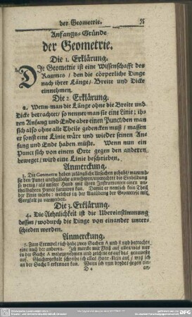 [2.] Anfangs-Gründe der Geometrie