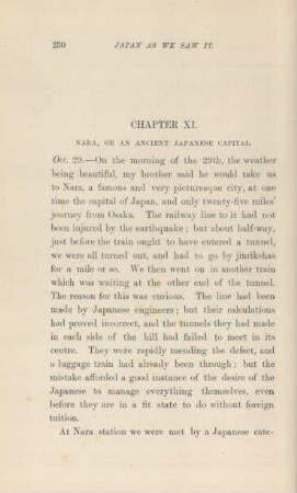 Chapter XI. Nara, or an ancient Japanese capital