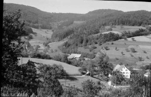Endenburg: Gasthaus Pflug, von oben