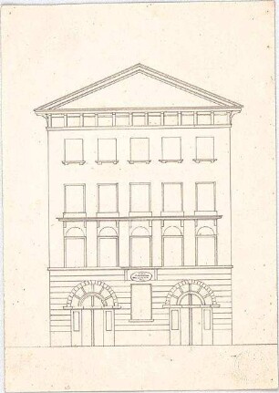 Voit, Johann Michael; Wohnhaus - Ansicht