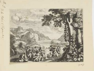 Raub der Europa, aus: "Historische und mythologische Darstellungen"