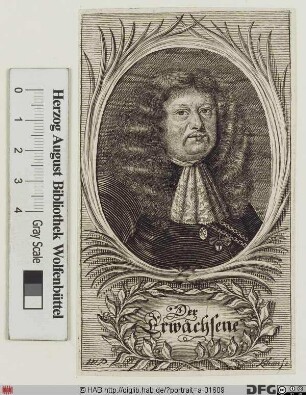 Bildnis Sigismund Birken (1655 von) (eig. S. Betulius)