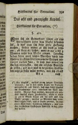 Das acht und zwanzigste Kapitel. - Das neun und zwanzigste Kapitel.