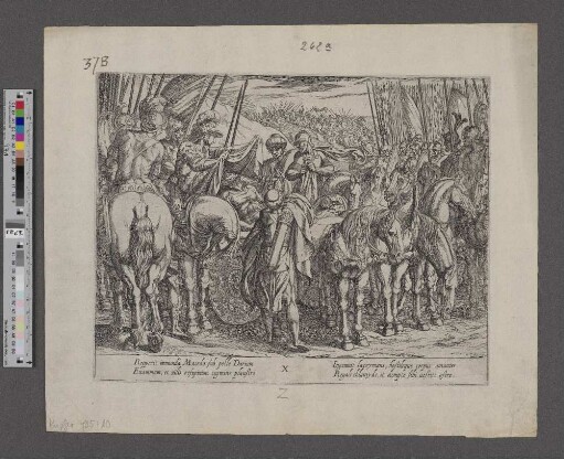[Alexander trauert um Darius]