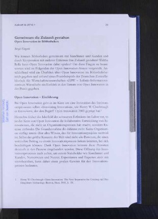 Gemeinsam die Zukunft gestalten.
