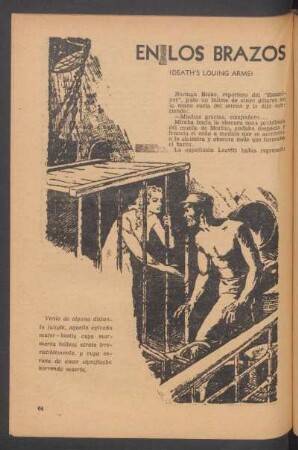 En los brazos amorosos de la muerte