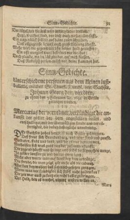 Sinn-Gedichte.