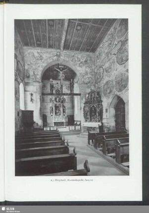 Bürgstadt, Martinskapelle, Inneres