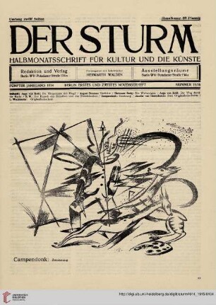 Nummer 15/16 (Erstes und zweites Novemberheft 1914)