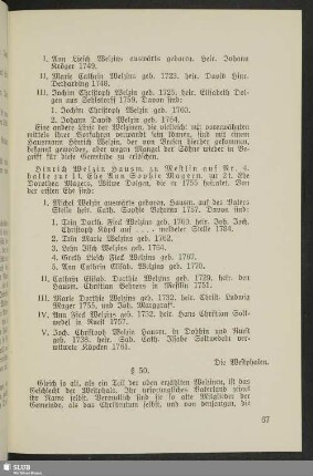 § 50. Die Westphalen