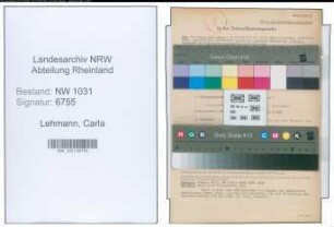 Entnazifizierung Carla Lehmann , geb. 19.04.1893 ()