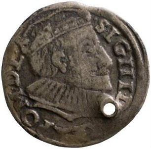 Münze, Dreigröscher (Düttchen), 1590