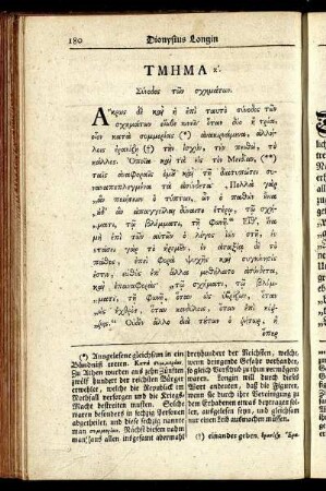 Τμημα κ'. Σύνοδος τῶν σχημάτων. = Die zwanzigste Abtheilung. Von der Zusammensetzung verschiedener Rede-Zierrathen.