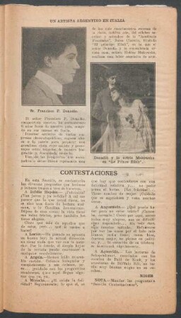 Un artista agentino en Italia