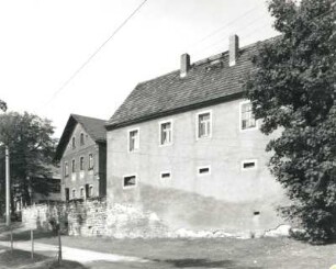 Dresden-Roßthal, Altroßthal 3. Vierseithof (1845, 1855, 1880/1890), Wohnstallhaus und Seitengebäude