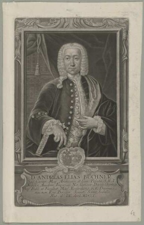 Bildnis des Andreas Elias Büchner