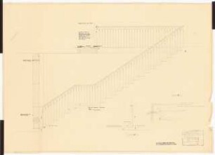 Stadttheater, Bremerhaven: Treppenschnitt 1:10