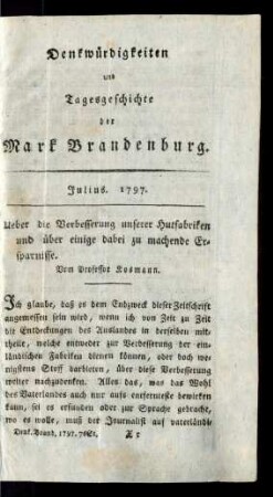 Julius. 1797
