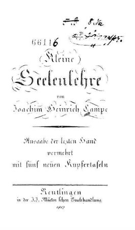 Kleine Seelenlehre für Kinder